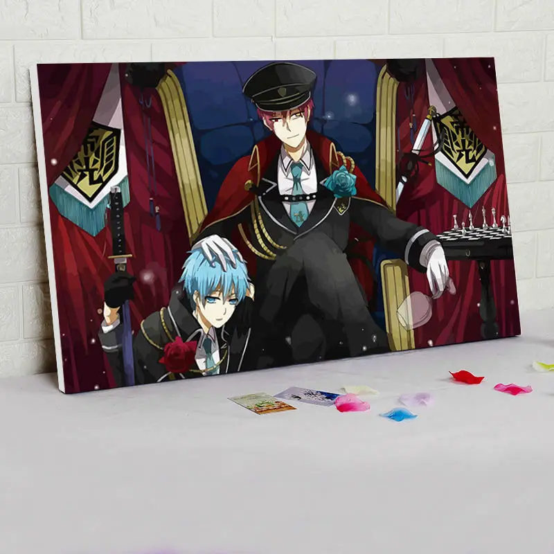 картины по номерам Сделай сам маслом by numbers Куроко Нет Баскетбол модульная