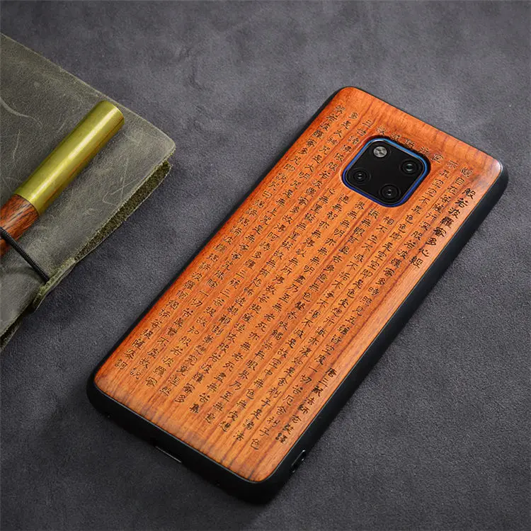 Новинка, чехол для huawei mate 20 Pro, тонкая деревянная задняя крышка, TPU бампер, чехол для huawei mate 20X, чехол для телефона s mate 20 - Цвет: as picture