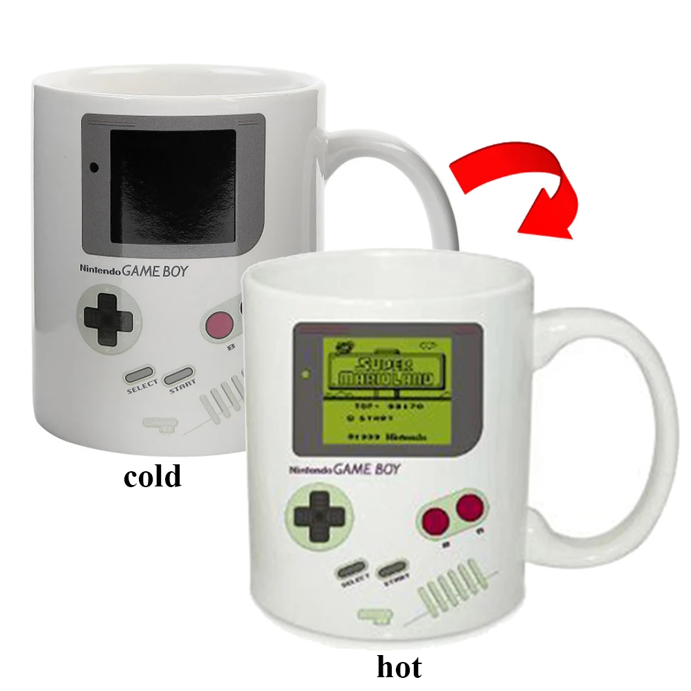 Креативная керамическая кофейная кружка nintendo Game Boy волшебная