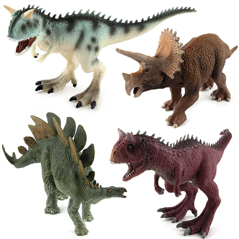 Stegosaurus Triceratops Carnotourus Парк Юрского периода Динозавр динозавры фигурки фигурка