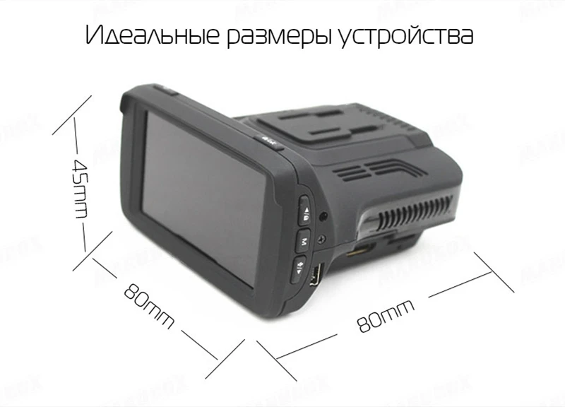 Wetowe T81 3 в 1 видеорегистратор Автомобильный видеорегистратор Камера Ambarella A7 радар детектор gps LDWS Full HD 1296p 170 градусов видеорегистратор Регистратор