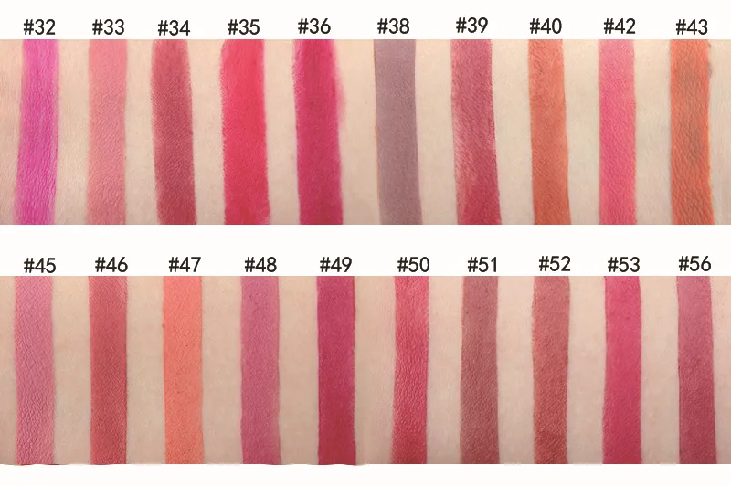 Брендовая матовая губная помада MISS ROSE водостойкая 20 цветов увлажняющая гладкая