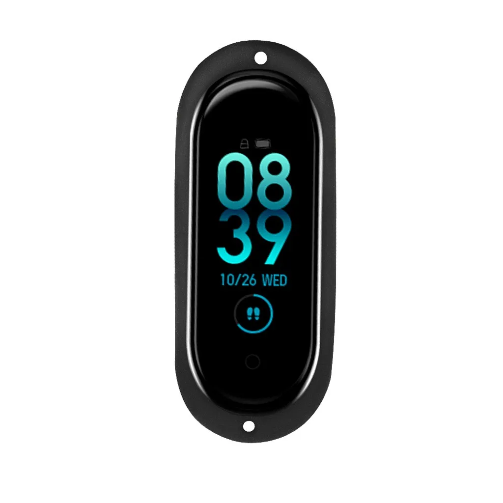 Вязаное модное ожерелье с резиновым подвесным держателем для Xiaomi Mi Band 4 носимые