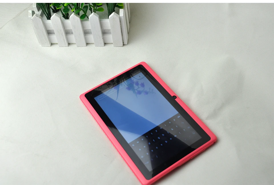 Планшетный ПК для детей " четырехъядерный планшет Android 4.4.2 16 Гб wifi Allwinner A33 wifi Супер Тонкий 1024*600 ARM Cortex A7 3000 мАч