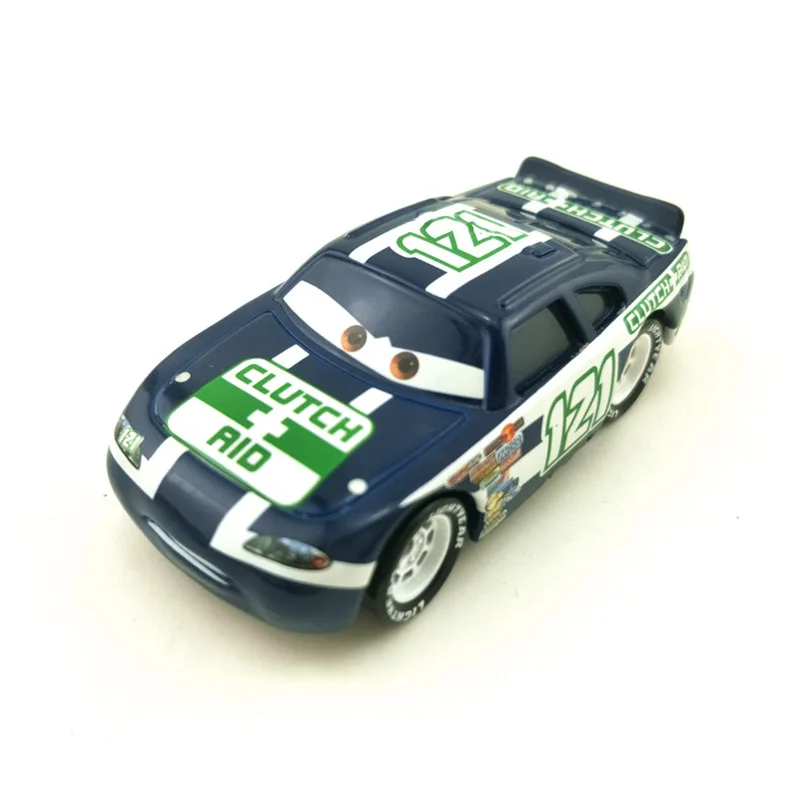 Disney Pixar Cars Lightning Mcqueen 2 шт. № 121 клатч помощь Mack грузовик и гонщик металлический