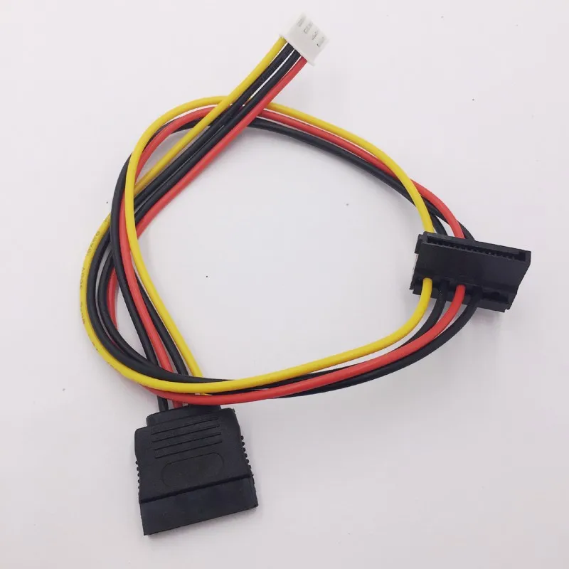 ITX Мощность кабель SATA 15Pin женский небольшой IDE 4Pin 2 54 мм Шаг Питание для ПК