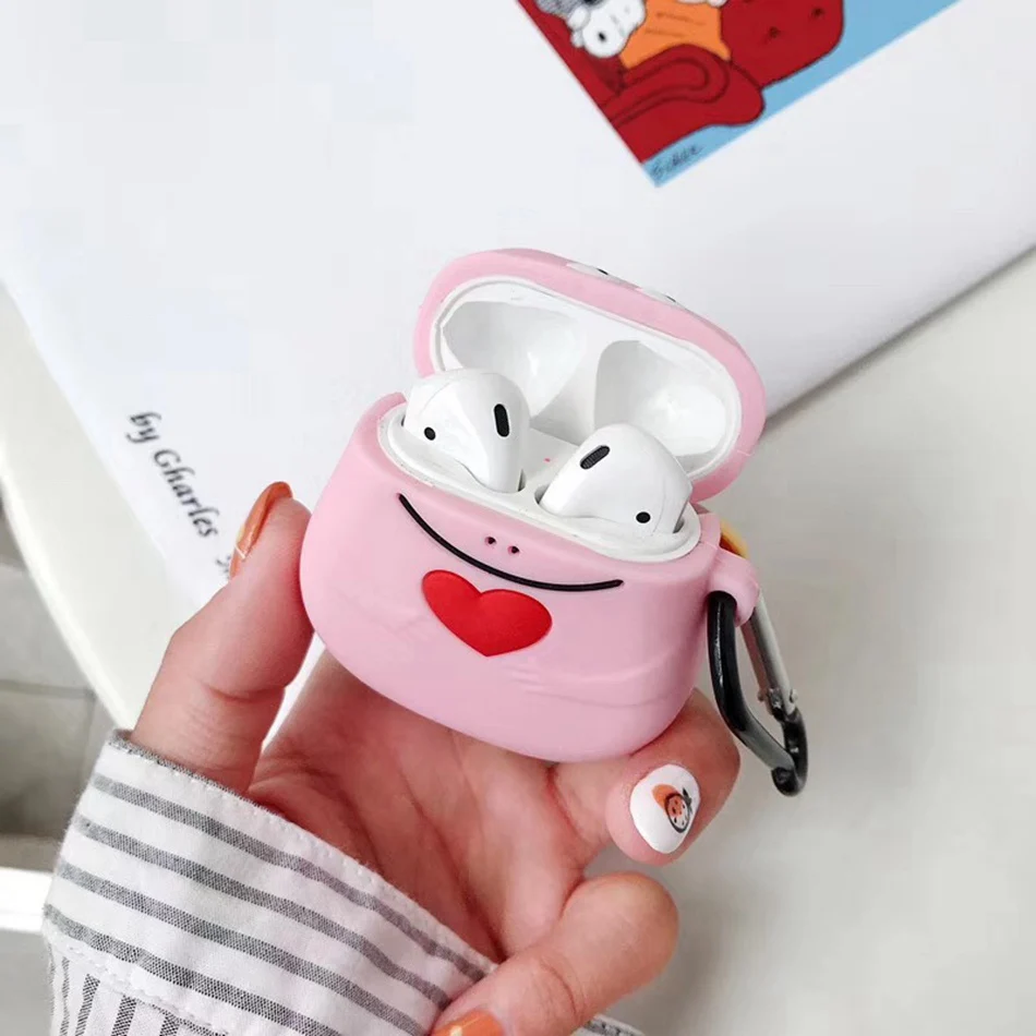 Bluetooth беспроводной Чехол для наушников для Airpods iPhone чехол силиконовый чехол для ключей аксессуары для Airpods защитный чехол сумка