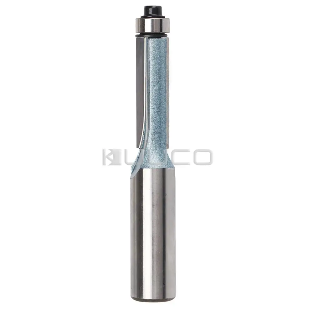 5 PCS/LOT Woodworking Tools/Lengthened Flush Trim Router Bits with Bearing Milling Cutter for plastics/carbon fiber/MDF/wood etc |