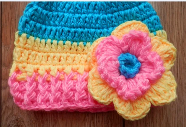 Бесплатная доставка новинка для малышей вязанное крючком Эльф Пикси шляпы и