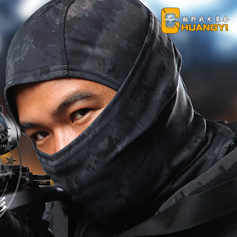 Балаклава Мультикам камуфляжные тактические шапки мотоциклетная маска на все