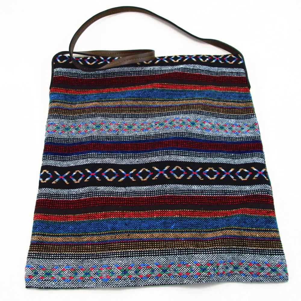 Бесплатная доставка винтажная Этническая сумка-мессенджер Hmong в стиле бохо