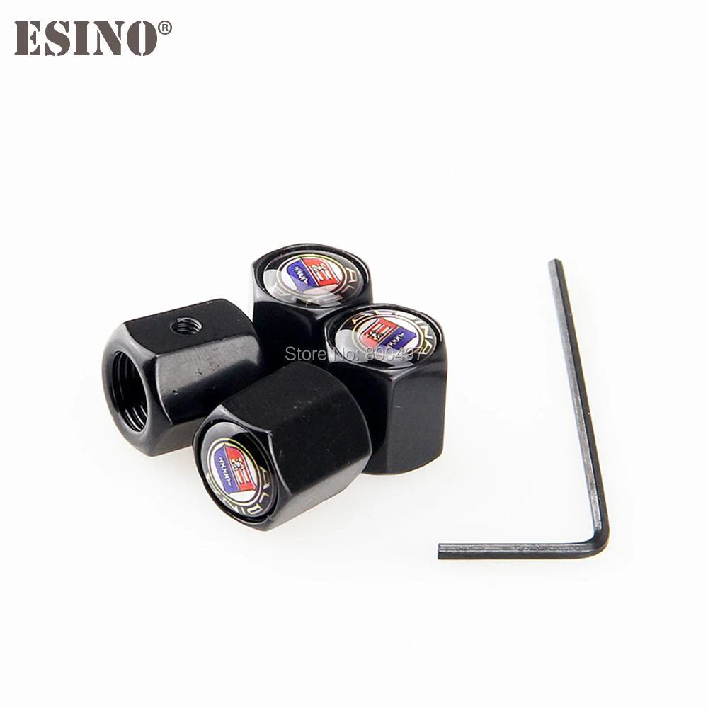 4 х Автомобильный Стайлинг Анти кражи нержавеющей колес Стикеры для колеса шины