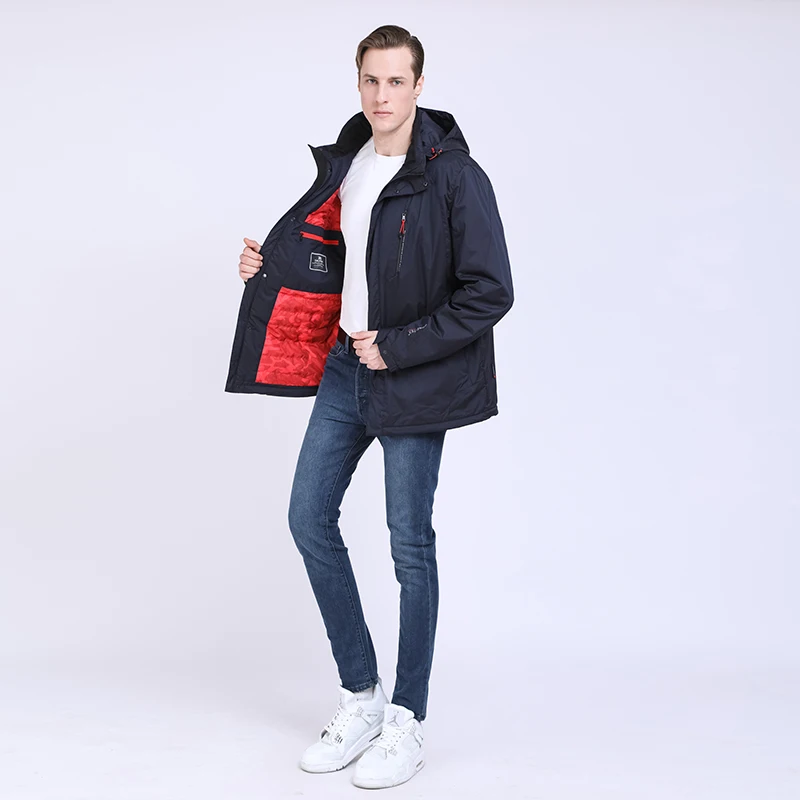 TALIFECK Новое поступление размера плюс M~ 7XL мужские водонепроницаемые повседневные модные куртки мужские демисезонные пальто мужские тонкие