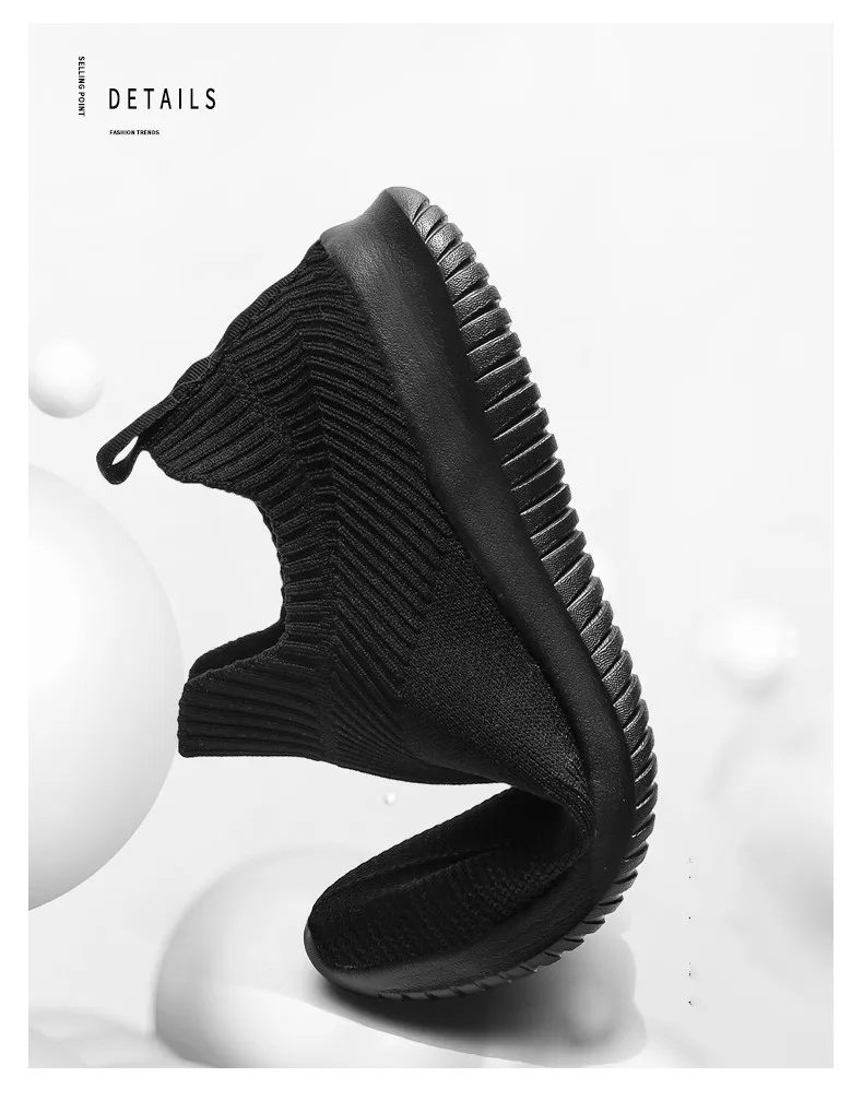 

2019 Sneakers Women Men Knit Upper Breathable Sport Shoes Sock Boots Woman Chunky High Top Running Shoes JD5191920 EUR 39-46