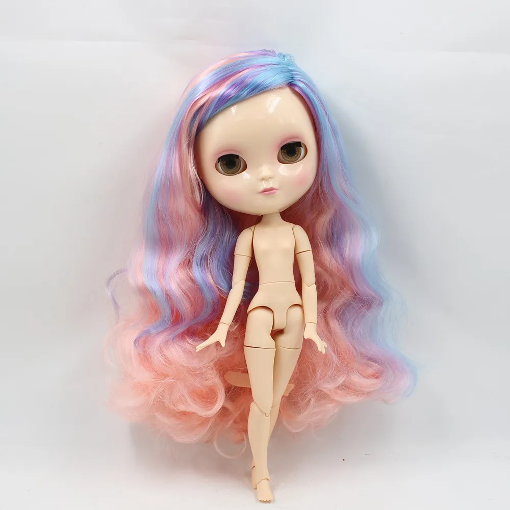 Fortune Days F&ampD New ICY Doll Same As Factory Blyth doll Nude Joint Colorful Hair Mixed Color Pink &amp Purple Blue | Игрушки и хобби