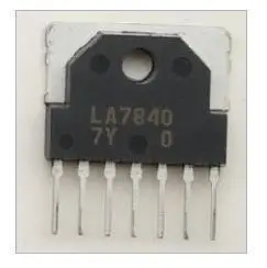 

10 шт./лот LA7840 SIP-7 интегральная схема сканирования поля ТВ блок цветной Электрический полевой выход IC чип