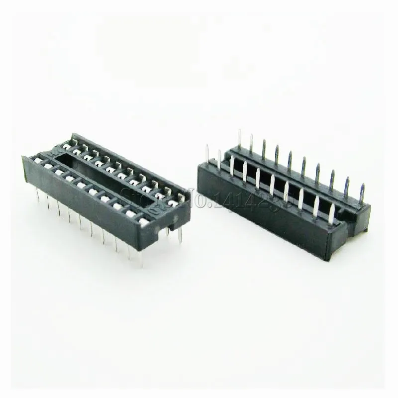 

10Pcs 20pin DIP IC sockets Adaptor Solder Type 20 pin DIP-20