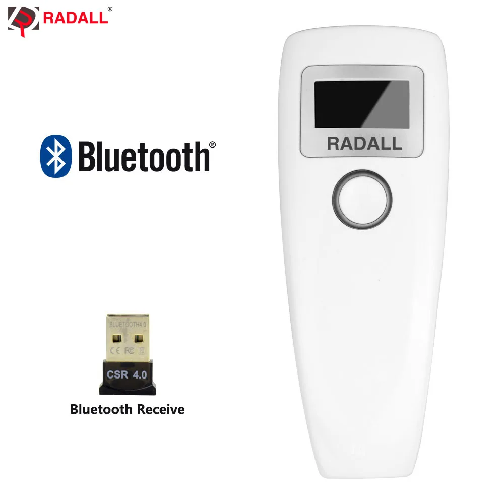 RD-Z1 1D беспроводной сканер штрих-кодов портативный bluetooth поддержка для всех commond qr-код мобильный, Andriod, Mac IOS, Windows