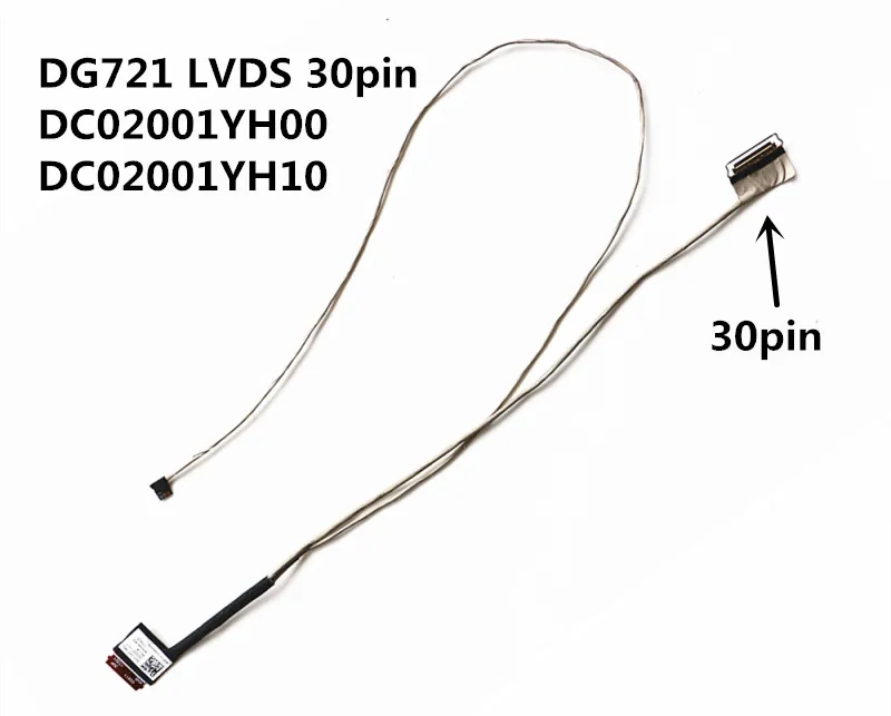 Новый орг кабель ЖК/светодиод/LVDS для ноутбука Lenovo ideapad 320 17 17IKB 17ISK 520 DG721 LVDS 30pin