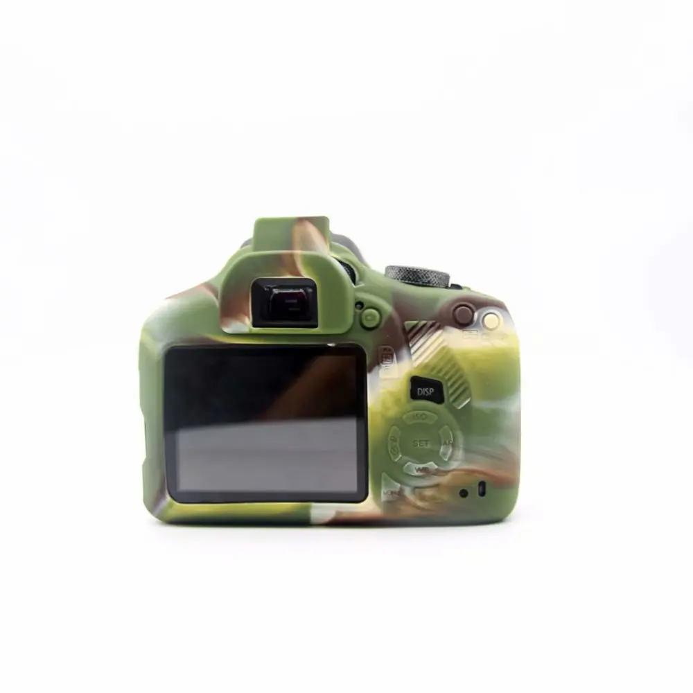 Силиконовый защитный чехол для цифровой камеры Canon 1300D 1500D Rebel T6 Kiss X80|Сумки