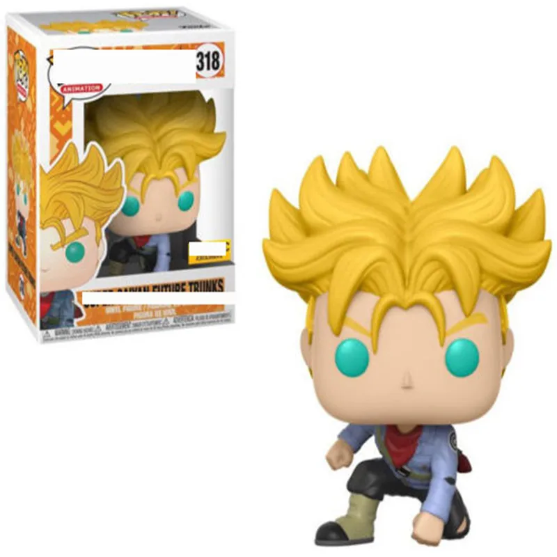 FUNKO POP Dragon Ball супер игрушка экшн анимация #313 Future Trunks #47 FRIEZA популярная коллекция