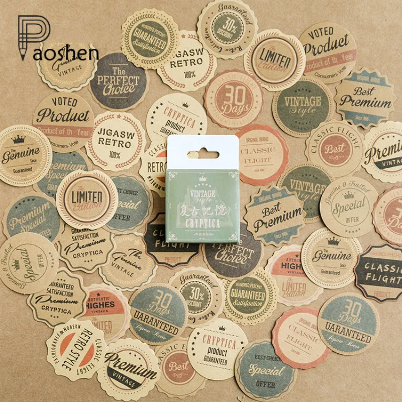 Mix 45 шт. Ретро путешествия Логотип наклейки с гавайской тематикой для тетрадь