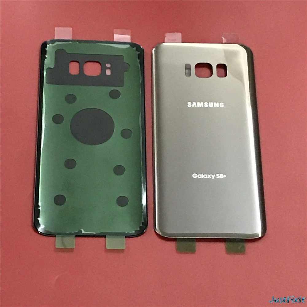 Для SAMSUNG Galaxy S8 S8 plus G955f G955U G950F G950A G950 задняя крышка батарейного отсека задняя стеклянная крышка Корпус чехол Замена батарейного отсека