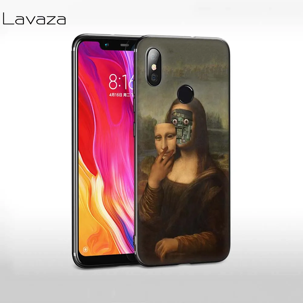 Мягкий ТПУ чехол Lavaza Mona Lisa Art David для Huawei Honor 10 8 9 Lite 6A 7A Pro 7c 7x 8c 8x Nova 3 3i Y5 Y9 Y6 Y7 Prime |