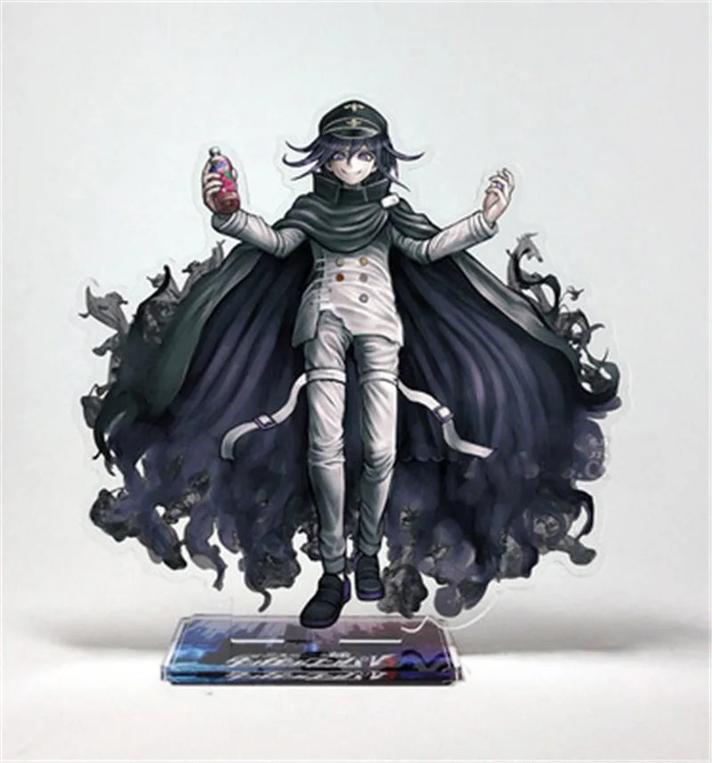 Аниме Danganronpa V3: Killing Harmony Kokichi Oma фигурка на акриловой подставке Подарочная игрушка Хэллоуин мультфильм настольная подставка фигурка Рождество