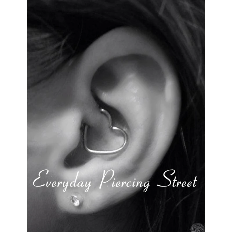 Пирсинг для ушей женщин и девушек украшение 16 калибров|crystal clip earings|clip earringsclip piercings