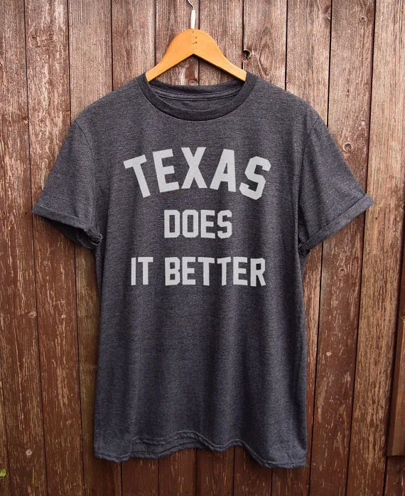 Техасская Футболка-рубашка Техас футболка Хьюстон i love Texas Техасские футболки