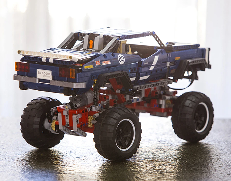 20011 Technic серии дистанционного управления внедорожных 1605 шт. Ограниченная серия транспортных средств электродвигателей 41999 строительных блоков