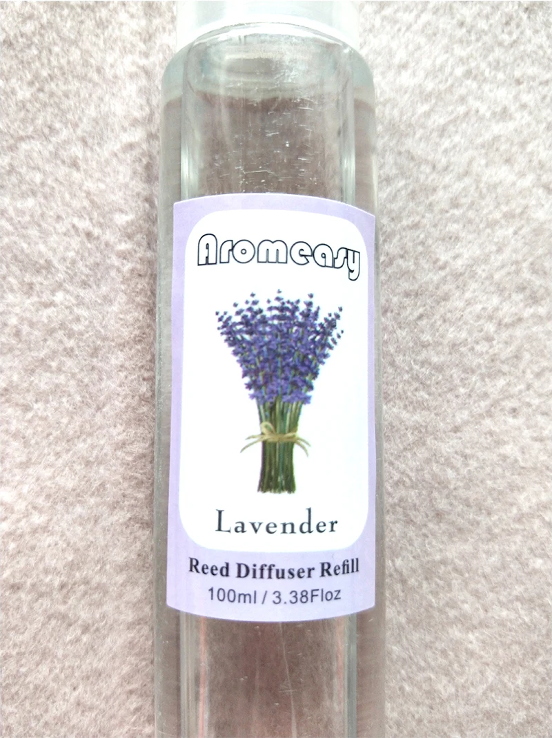 1 шт. Aromeasy 100 мл Reed Diffuser Refill Bottle ароматическое масло для дома комнаты парфюм Арома эфирное масло добавка лаванда 3*18,7 см
