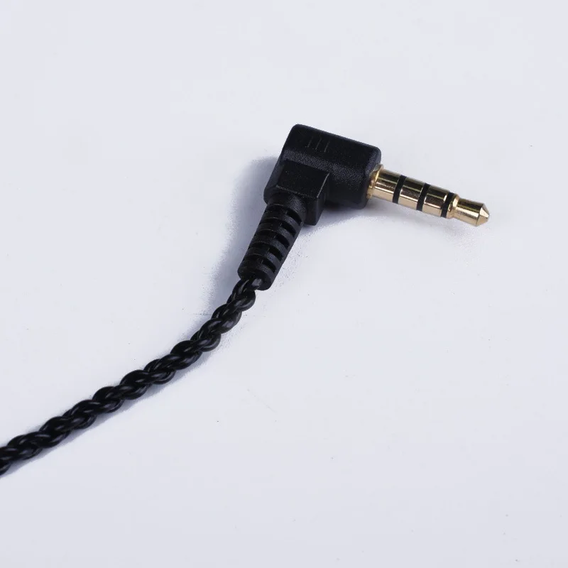 New 4 Cores Cable for Audio-Technica Im50 Im70 Im01 Im02 Im03 Im04 Headset Earphone Line with Heat Shrink Tube IPhone Xiaomi | Электроника