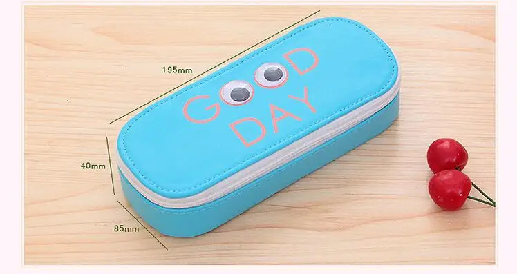 

Creative Big Eyes Pencil Case for School Girls as Pen Container
