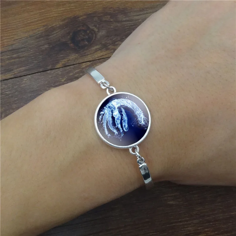 Браслет Аватар с кабошоном из стекла надписью The Last Airbender|charm bracelet|cabochon braceletbracelets &