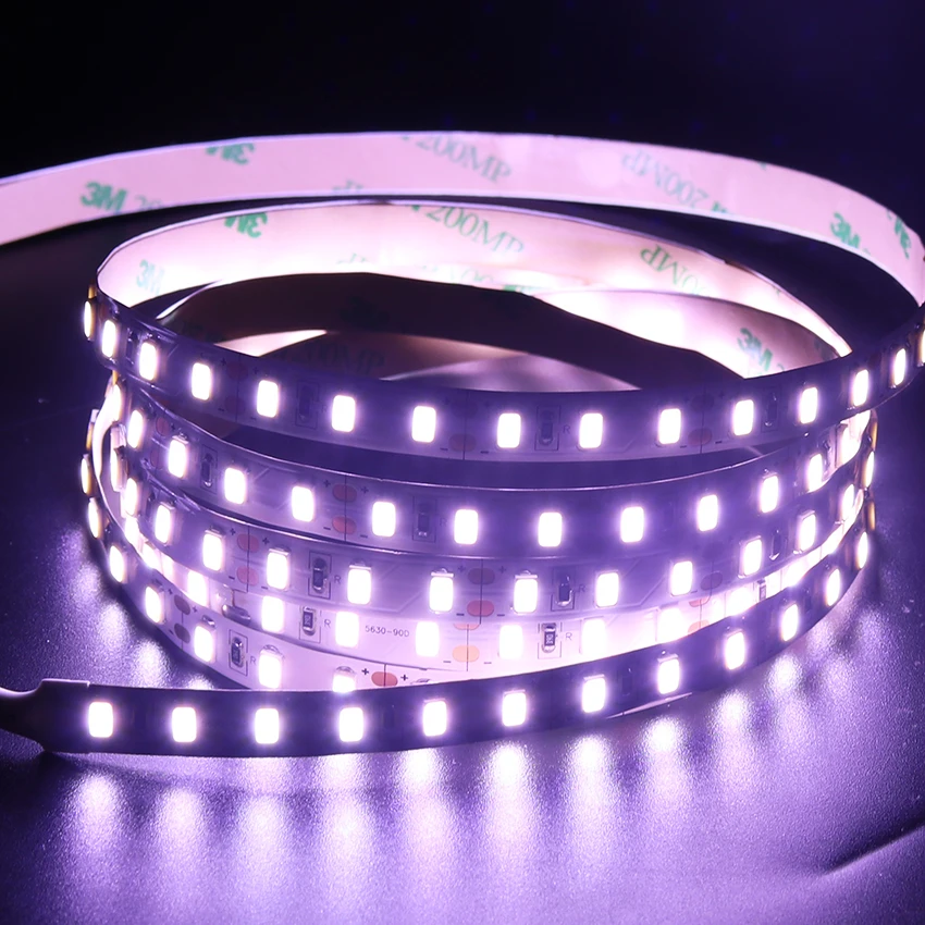 Светодиодный/м светодиодный светильник 5630 SMD 5 м 450 гибкая ленточная супер яркий