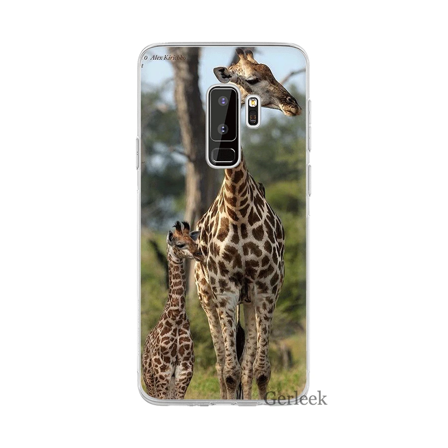Чехол Desxz giraffes для Samsung galaxy J1 J2 J3 J5 J7 J6 Prime защитный чехол|Чехлы-накладки| |