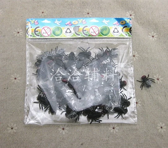 Хэллоуин игрушки небольшие подарки пластиковые мух DIY декоративные аксессуары |