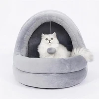 pet supplies tent cat kitty cave house puppy small dog bed mat kitten sleeping bag tunnel furniture portable kennel washable