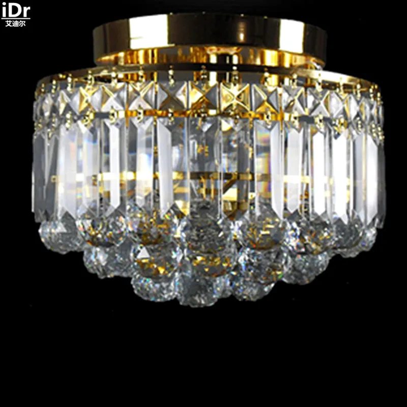 Дешевая лампа для спальни проходные огни крыльцо прохода потолок с золотыми