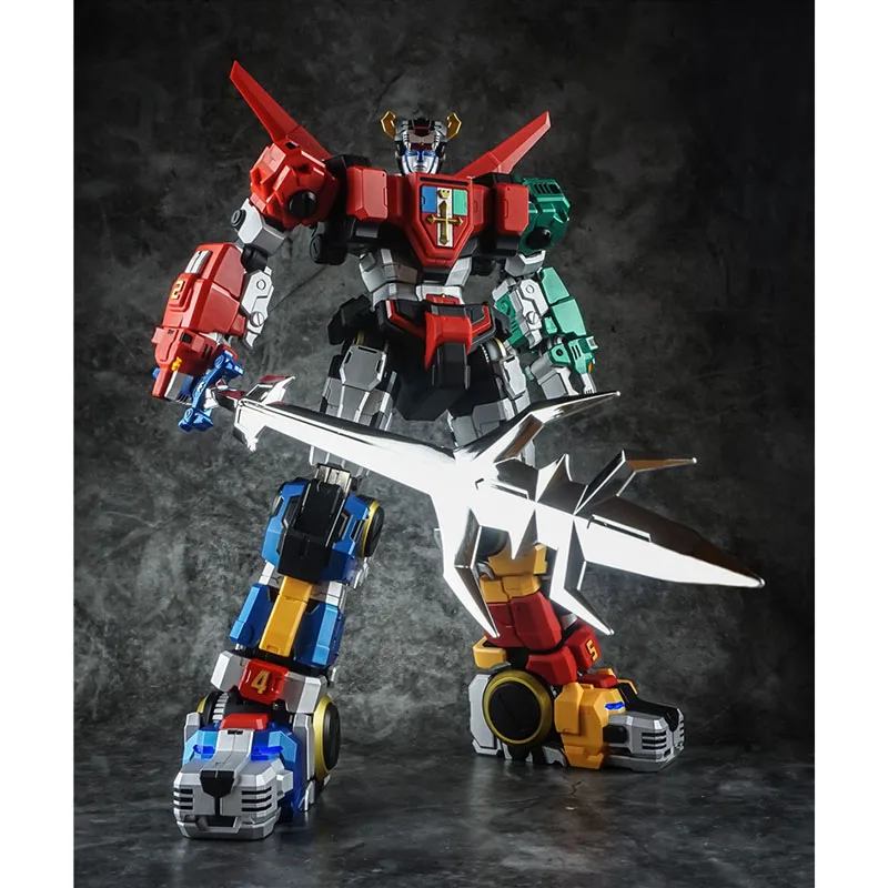 В наличии Voltron Super Alloy Soul Beast King GoLion металлический робот трансформер фигурка