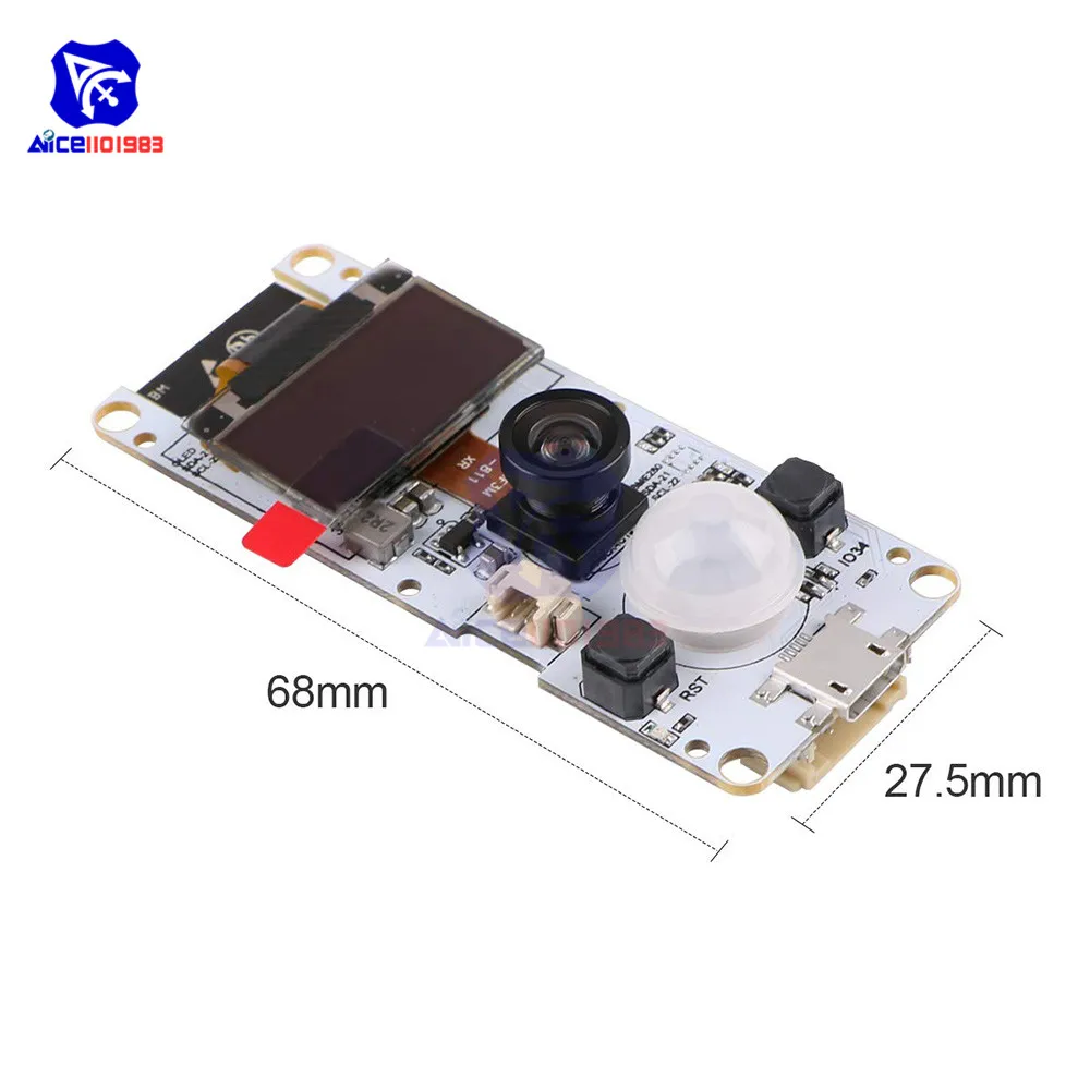 ESP32 Cam двухъядерный программируемый PSRAM WIFI OV2640 модуль камеры 0 96 дюйма OLED SSD1306 I2C BME280