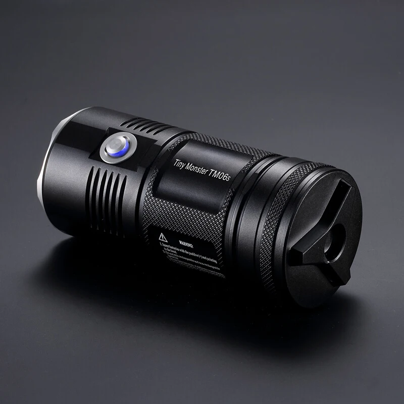 NITECORE TM06S светодиодный фонарик CREE XM L2 U3 4000 люмен высокое Мощность фонарь + 4*3500 мАч