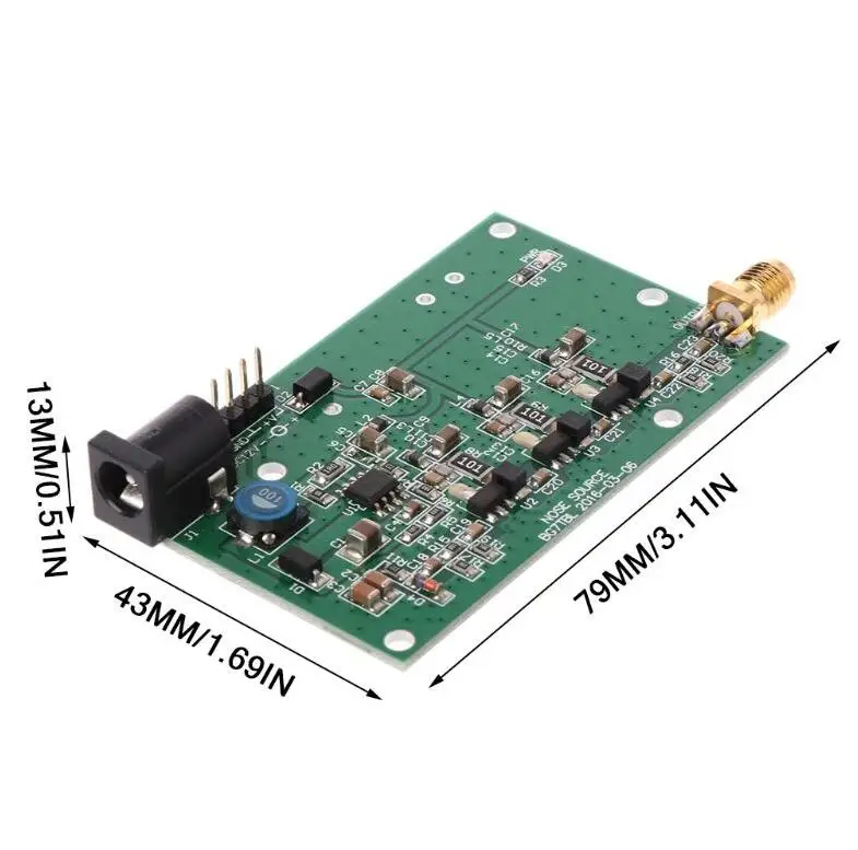 DC12V/0.3A Источник шума простой спектр внешний генератор отслеживания SMA источник