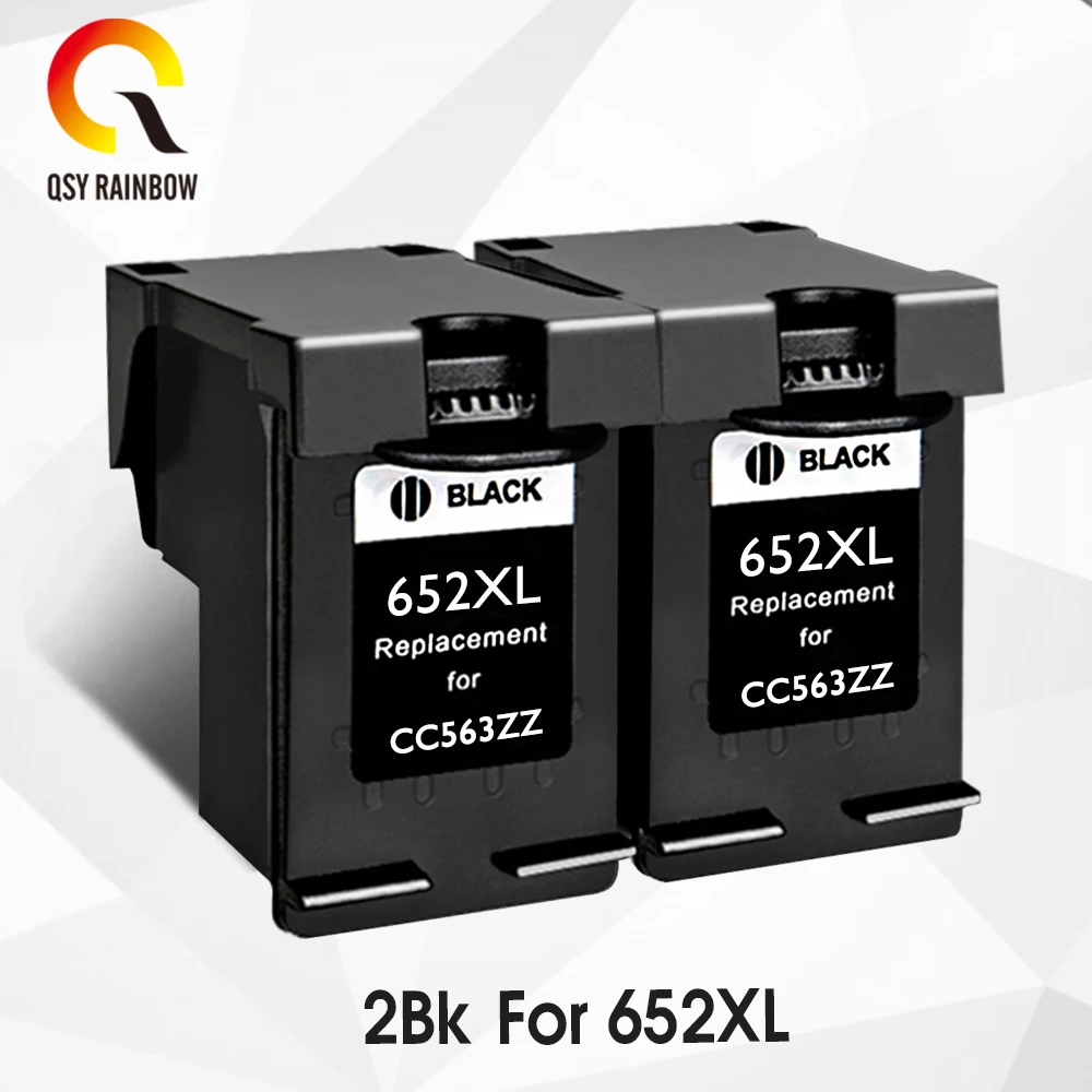 CMYK Supplies 652XL hp 652 чернильный картридж для hp 652 XL для hp Deskjet 1115 1118 2135 2136 2138 3635 3636 3835 4535 - Цвет: 2bk