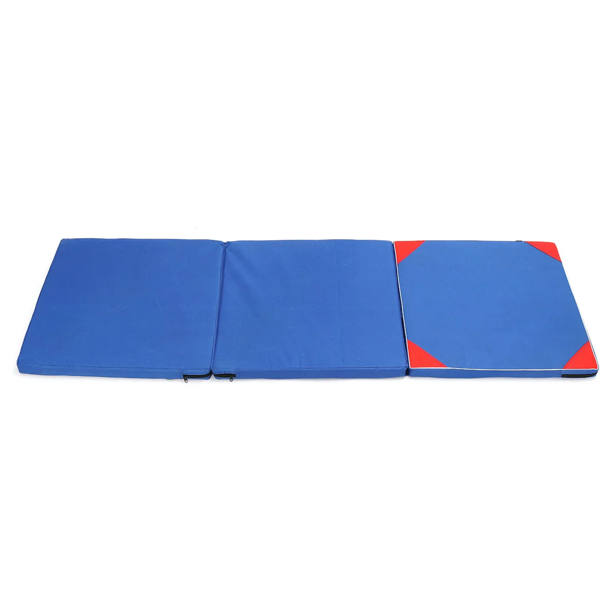 Синий Folding Gymnastics Mat Gym Yoga Mat Non Slip Dance Exercise Fitness Judo Pilates Gym Indoor Outdoor Picnic Mat 180x60x5cm - Цвет: Синий