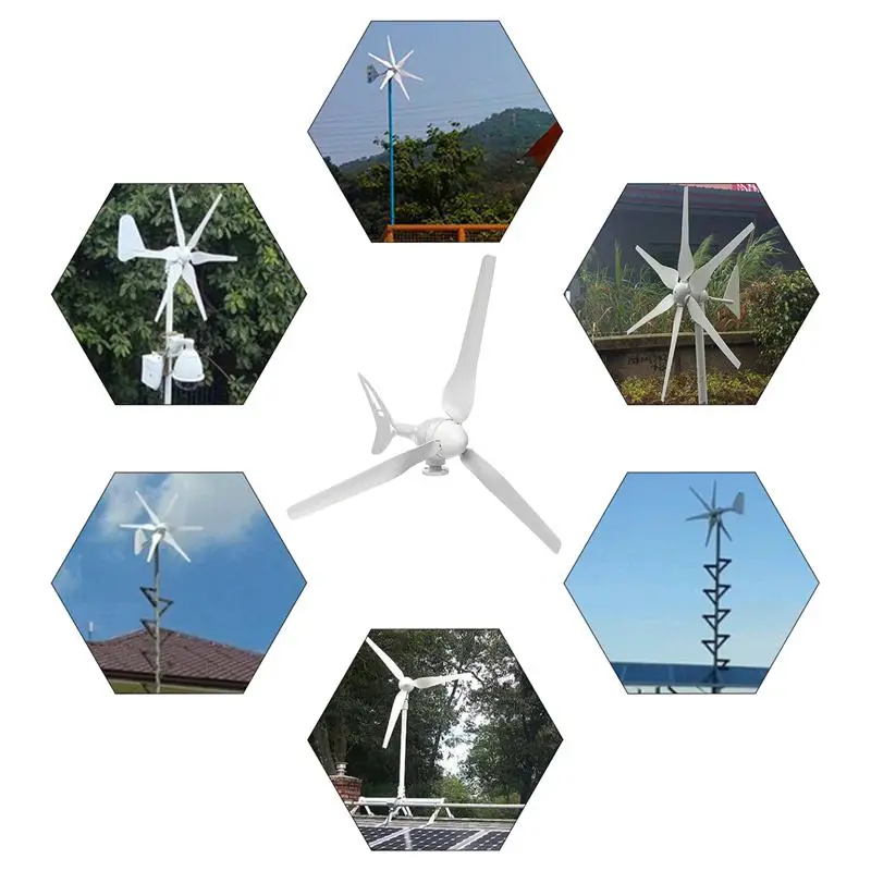 5500 W/5000 W защитой от ветра турбины генератор 12/24V 3/6 ветра лопатки OptionWind контроллер подарок подходит для дома+ монтажные аксессуары сумка