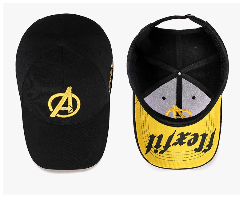 New 9 Colors Movie Avengers Baseball Hat Halloween Party Cosplay Caps Men Avengers 4 Endgame Cap Embroidery Letter Cap