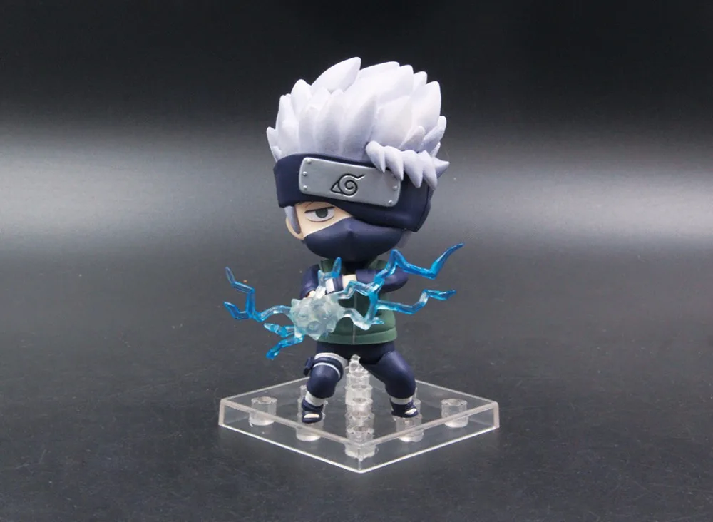 10 см Наруто Хатаке Какаши Nendoroid 724# Аниме Фигурки ПВХ игрушки Коллекционные Фигурки для друзей подарки